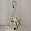 Solar Swan Garden Statue Outdoor