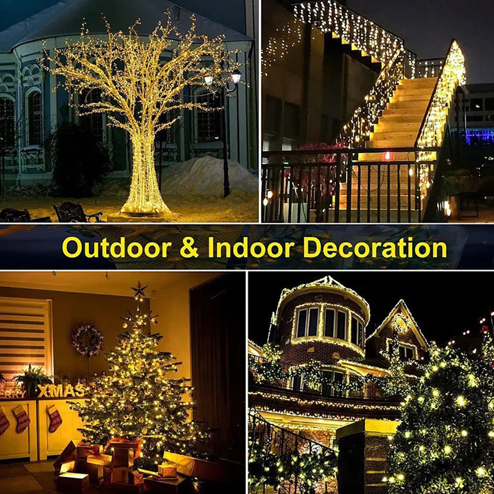 NNEOBA LED Fairy Lights Waterproof Outdoor String Light