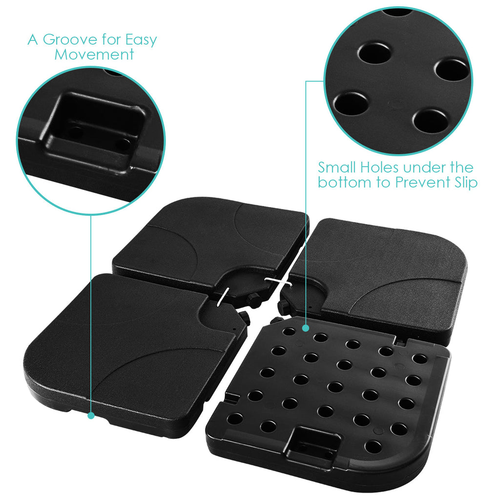 NNECW Outdoor Sun Shade Umbrella Base Stand