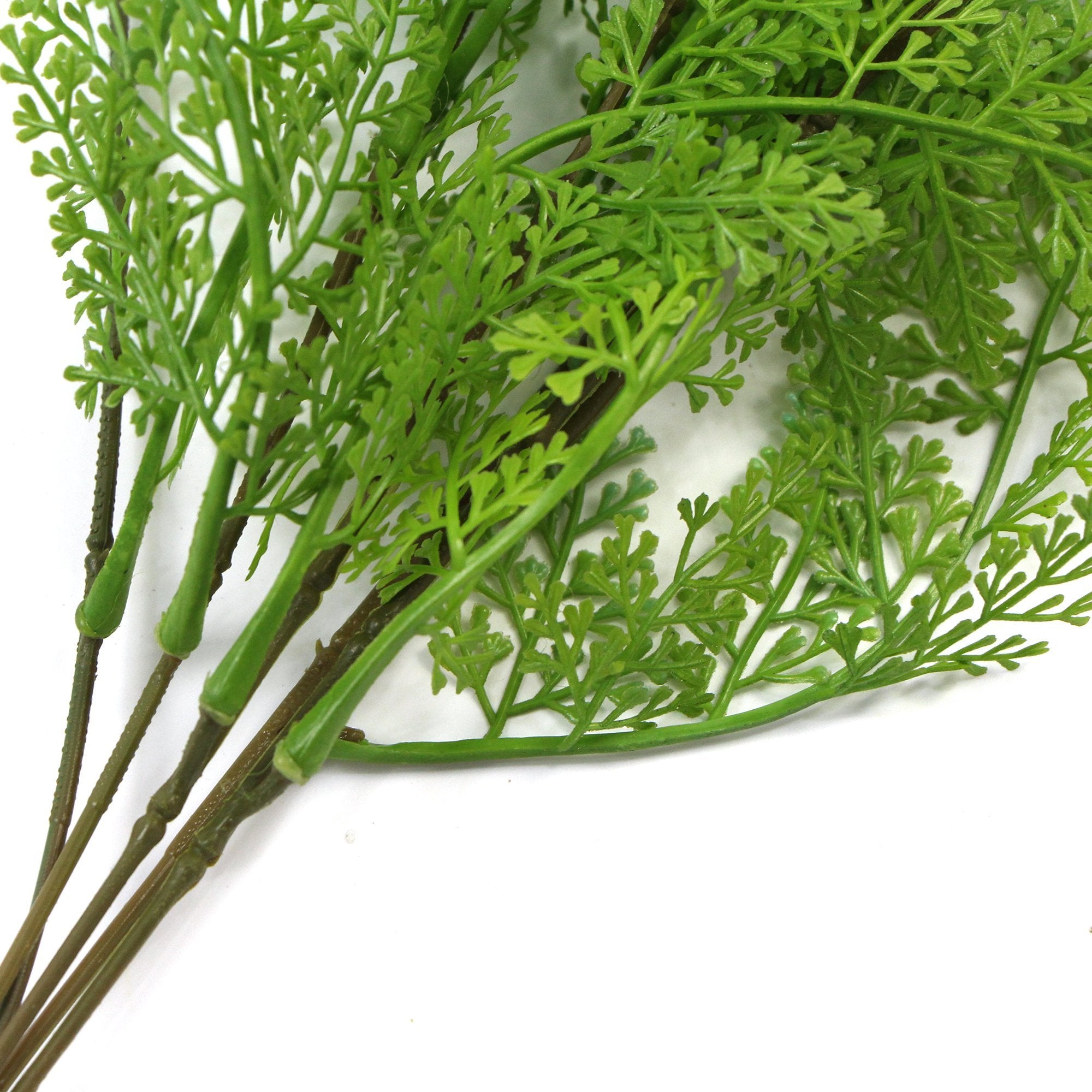 80cm Hanging Fresh Green Dense Maiden Hair Fern Bush UV Resistant