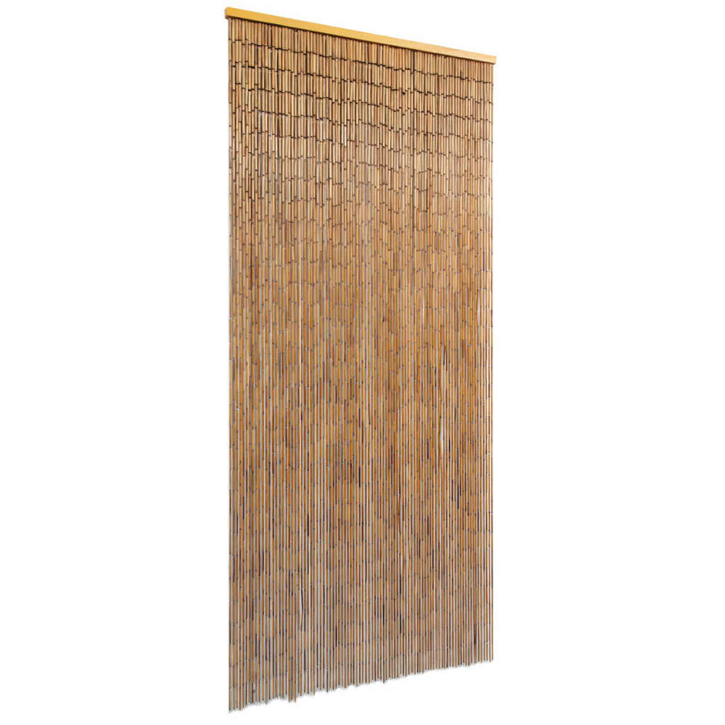 NNEVL Door Curtain Bamboo 90x200 cm