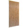 NNEVL Door Curtain Bamboo 90x200 cm