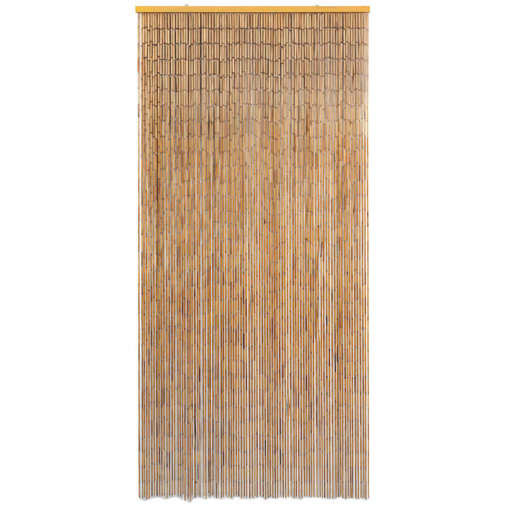NNEVL Door Curtain Bamboo 90x200 cm