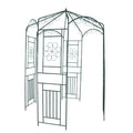 NNEVL Garden Arch 250 cm Dark Green