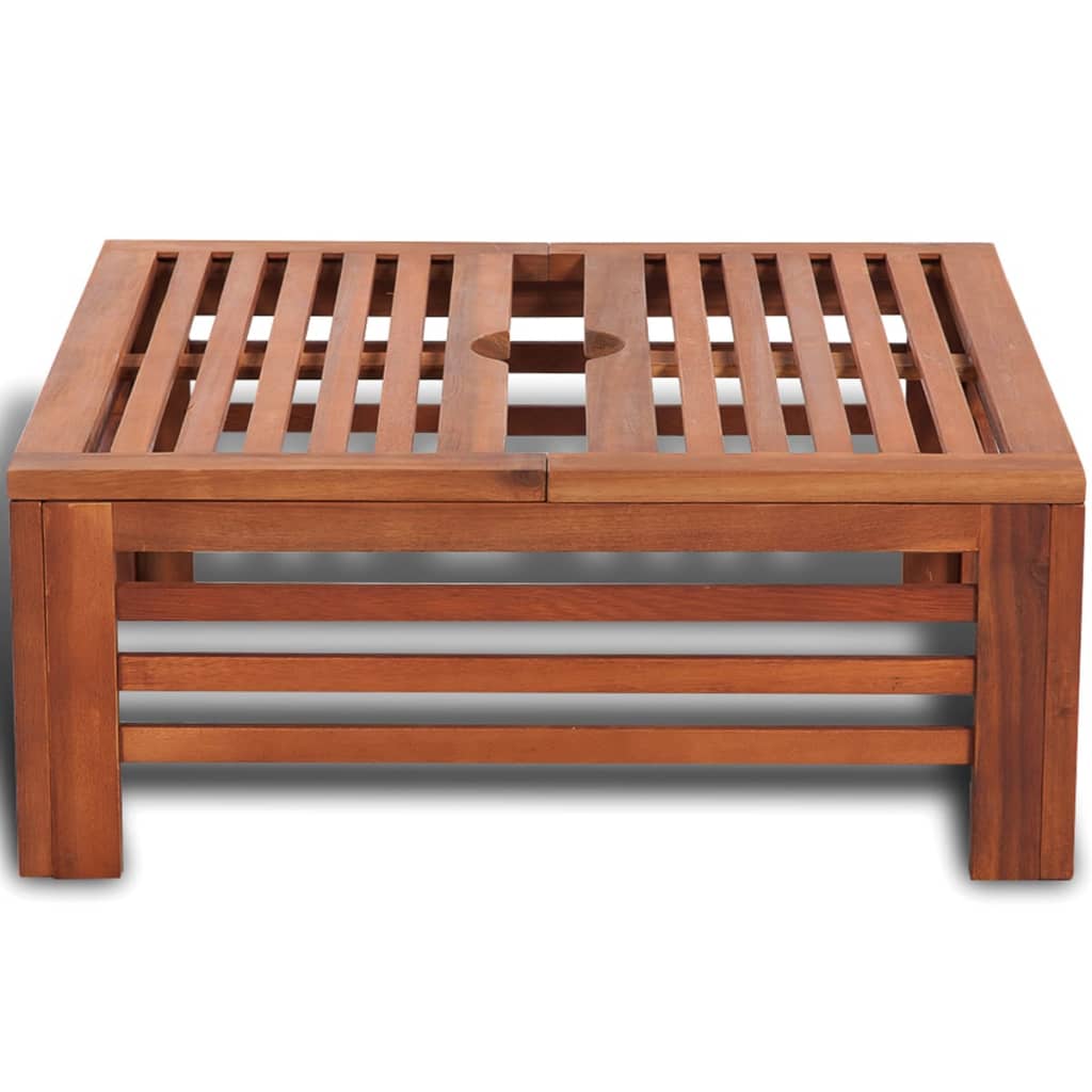 NNEVL Wooden Parasol Stand Cover