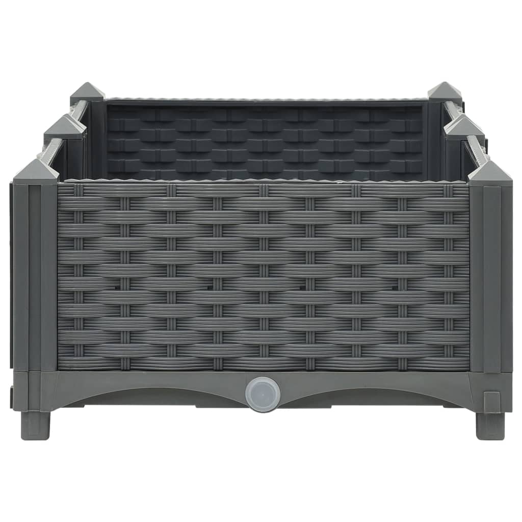 NNEVL Raised Bed 80x40x23 cm Polypropylene
