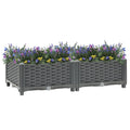 NNEVL Raised Bed 80x40x23 cm Polypropylene