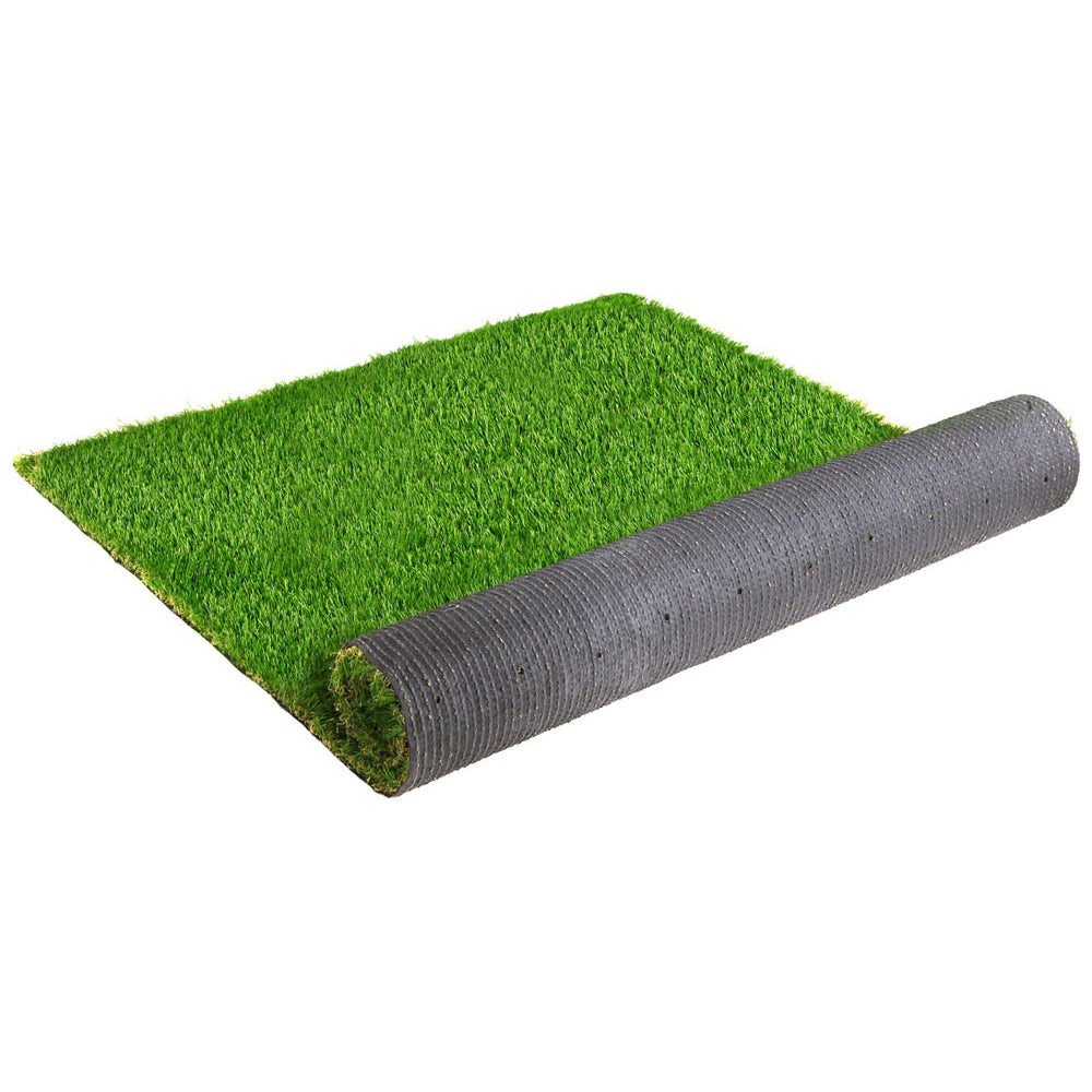 NNEDSZ Synthetic 30mm  1.9mx5m 9.5sqm Artificial Grass Fake Turf 4-coloured Plants Plastic Lawn