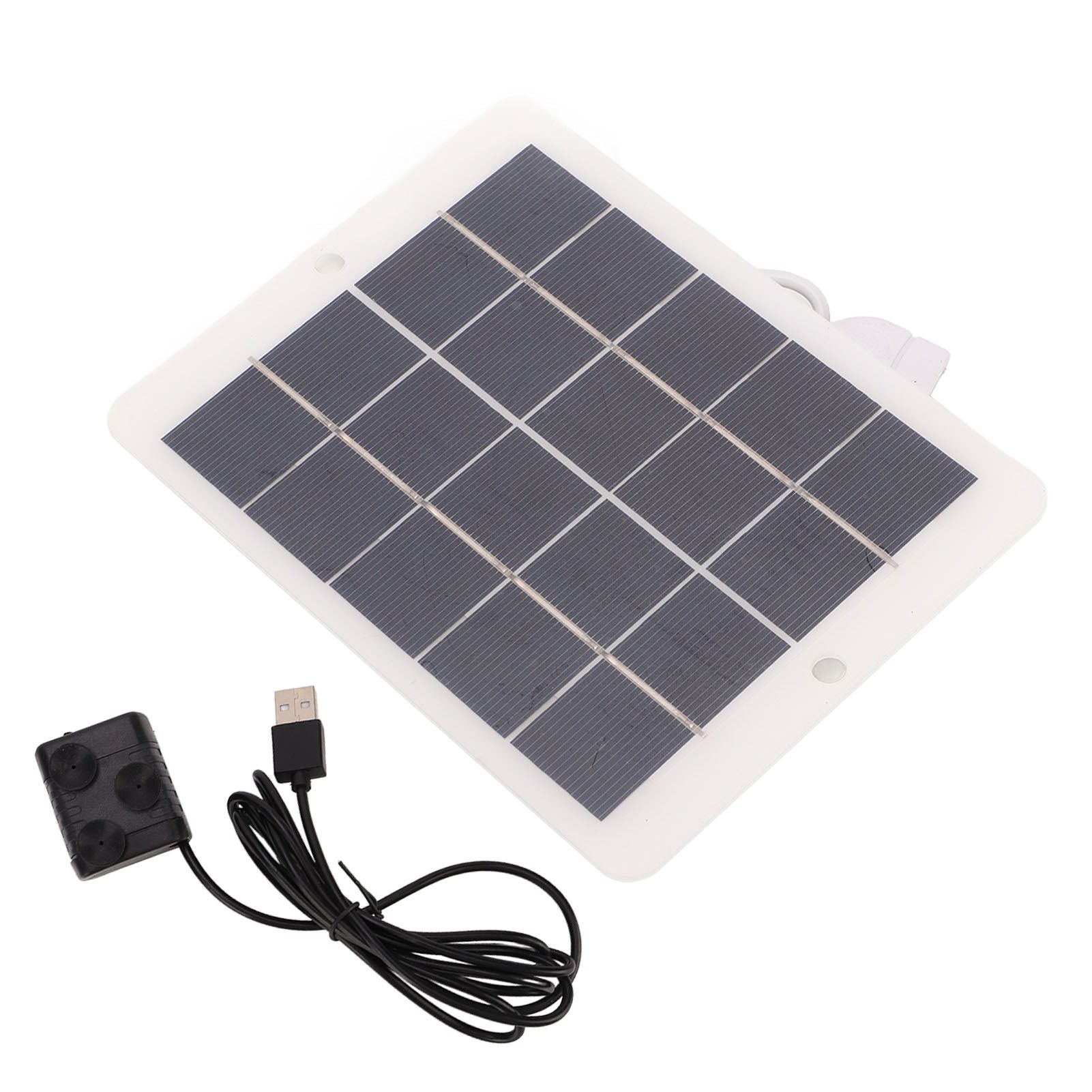 3W 5V Solar Water Pump Solar Fountain Outdoor Landscape DC Fountain for Bird Bath Ponds Garden