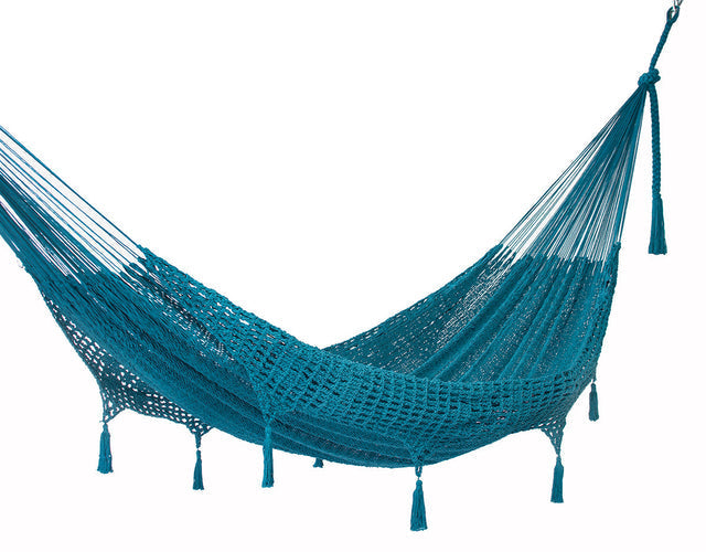 NNEDSZ Legacy Queen Size DeOutdoor Cotton Mexican Hammock in Bondi Colour