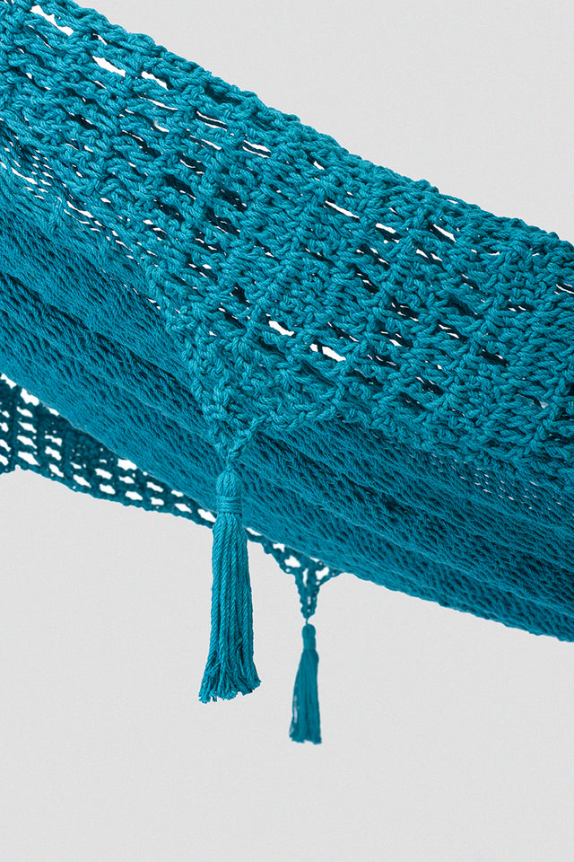 NNEDSZ Legacy Queen Size DeOutdoor Cotton Mexican Hammock in Bondi Colour