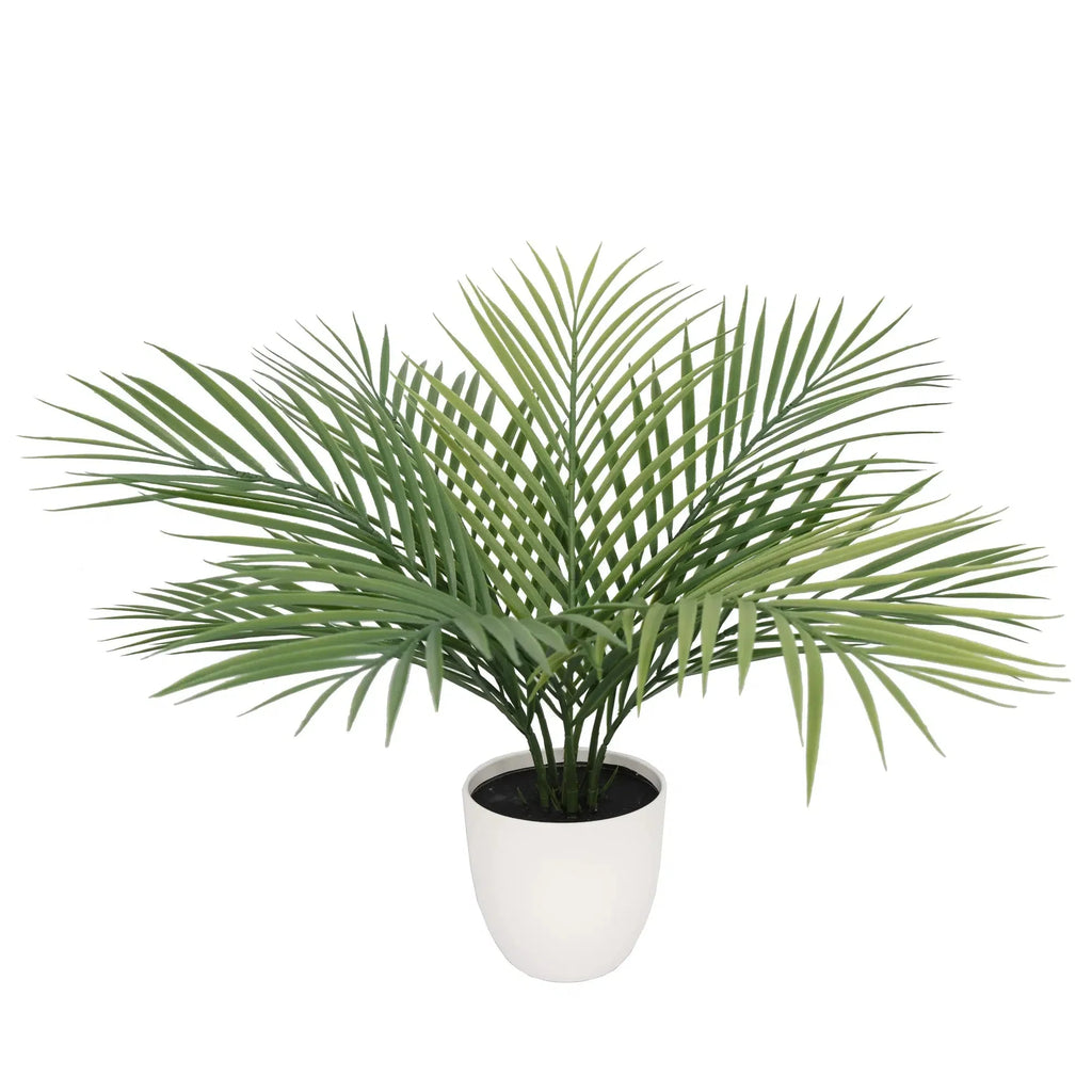 Artificial Areca Palm 50cm - UV Protected Compact Potted Plant