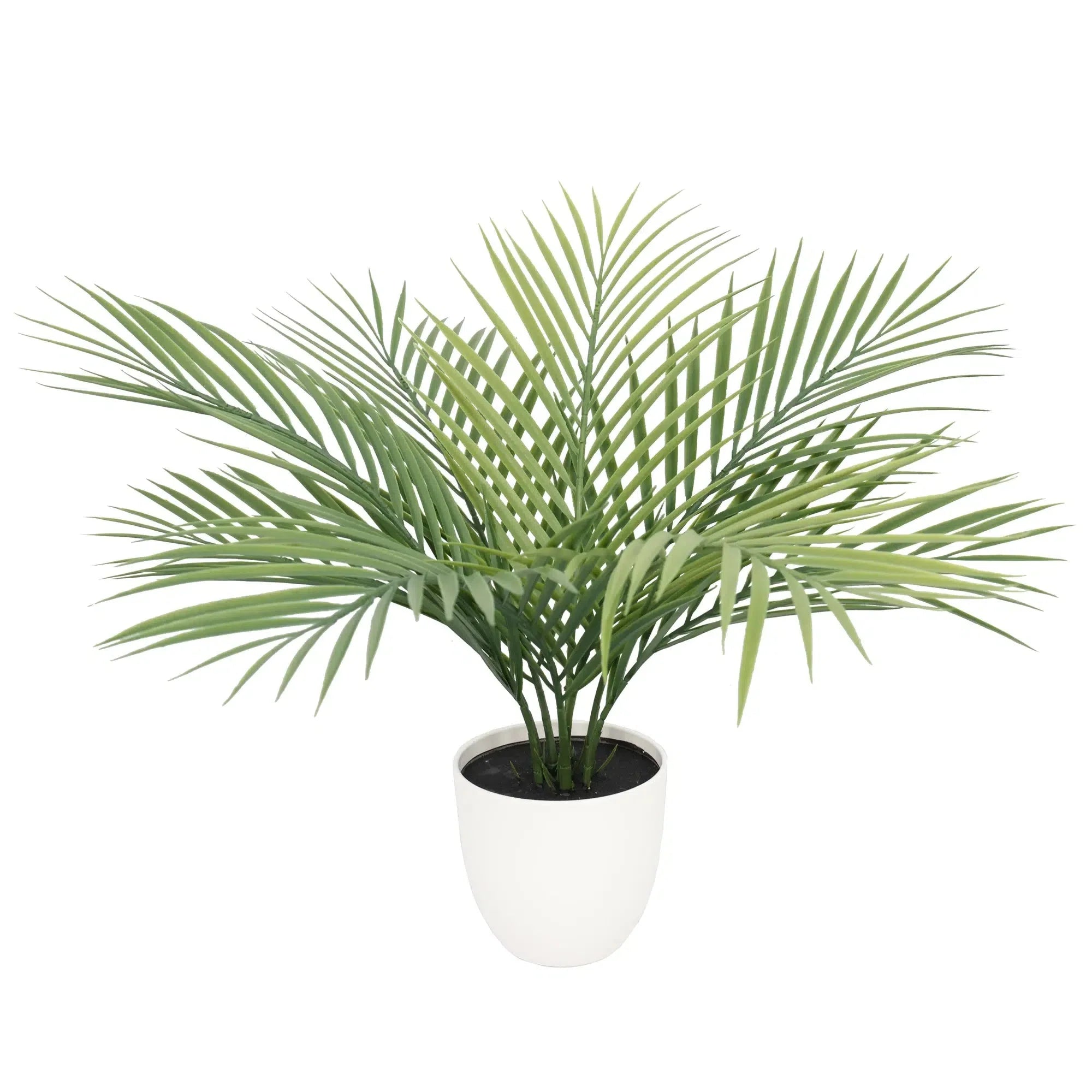 Artificial Areca Palm 50cm - UV Protected Compact Potted Plant