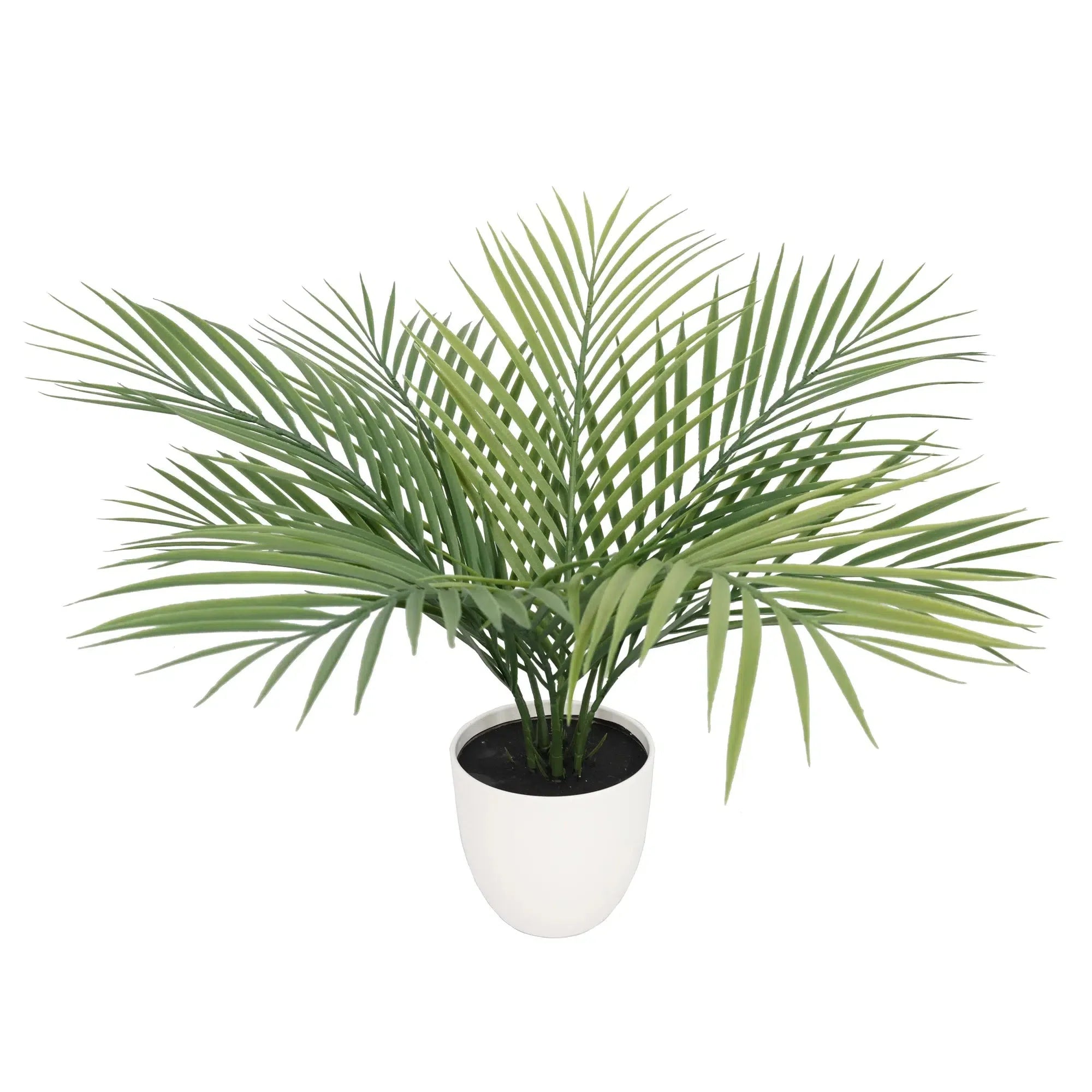Artificial Areca Palm 50cm - UV Protected Compact Potted Plant