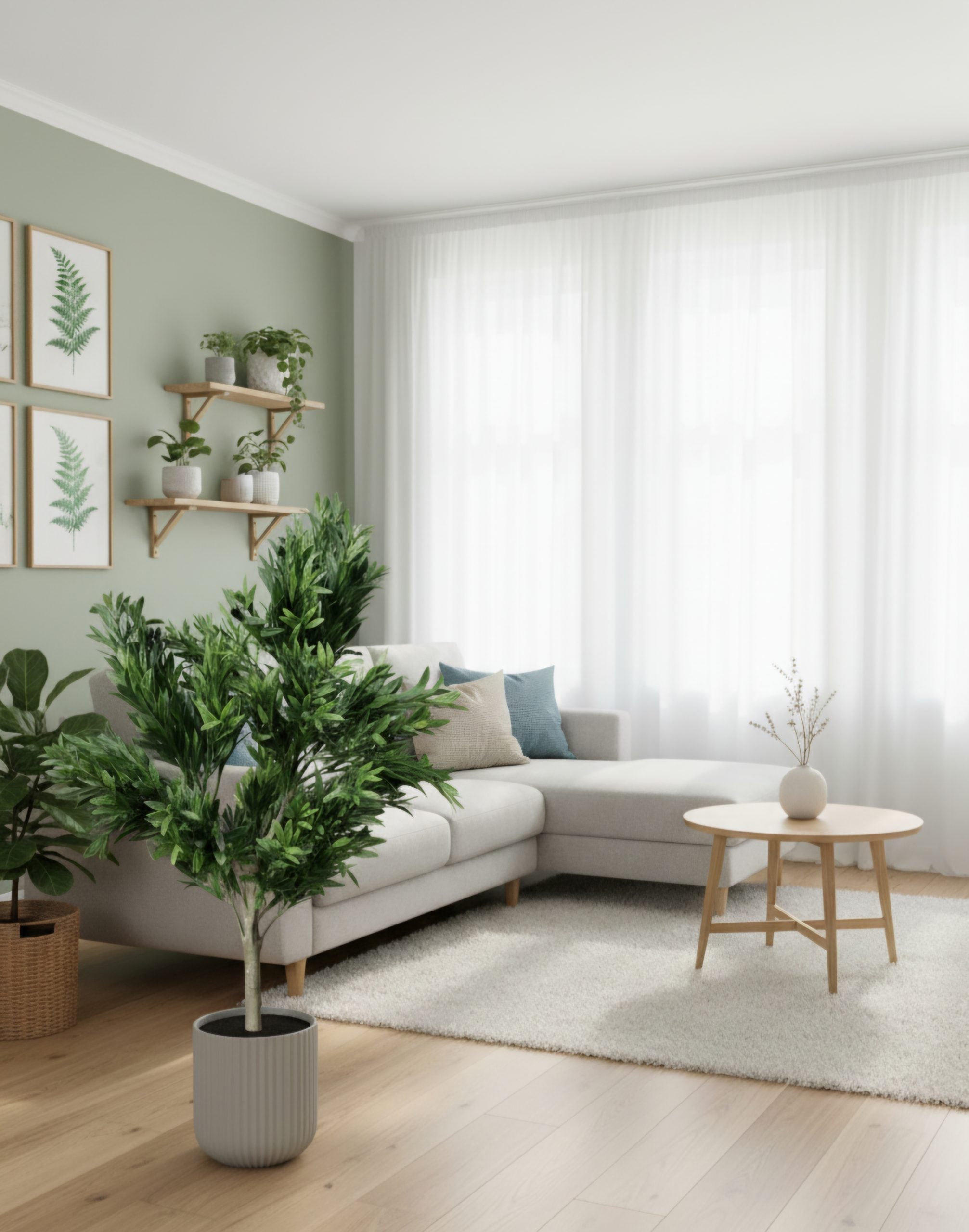 Artificial Olive Tree 130cm - UV Resistant Mediterranean Plant