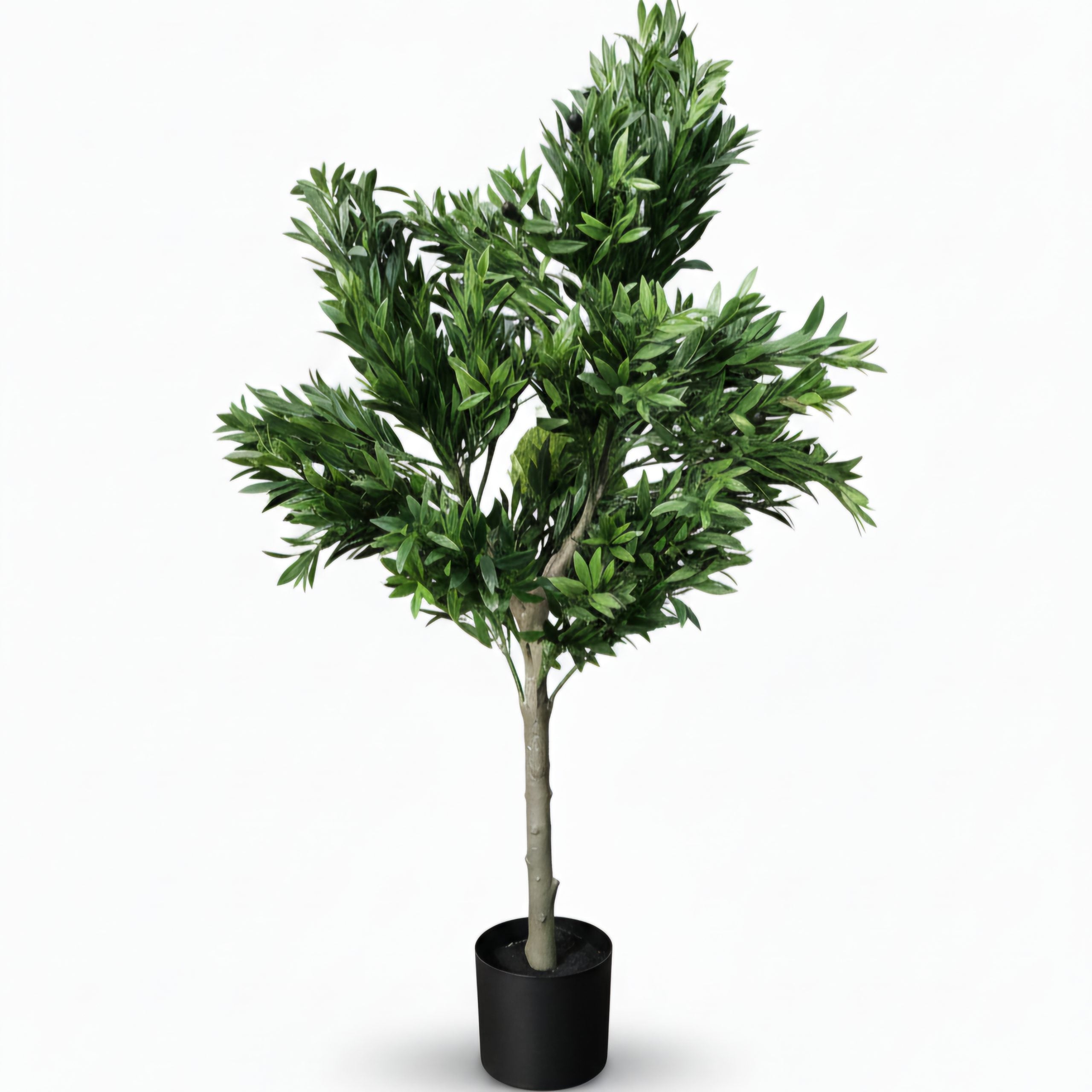 Artificial Olive Tree 130cm - UV Resistant Mediterranean Plant