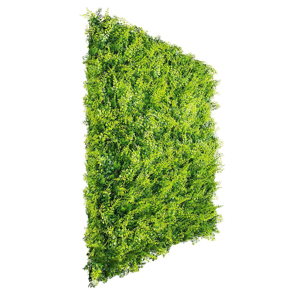 Luxury Dense Fern Vertical Garden Green Wall Panel 1m x 1m – SGS UV Resistant