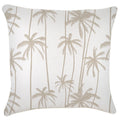 Cushion Cover-With Piping-Tall Palms Beige-60cm x 60cm