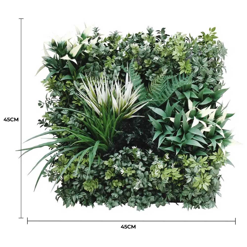 Luxury Bespoke Vertical Garden Sample Panel 45cm x 45cm – SGS UV Resistant