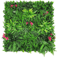 Luxury Flowering Lilac Vertical Garden Green Wall Panel 1m x 1m – SGS UV Resistant