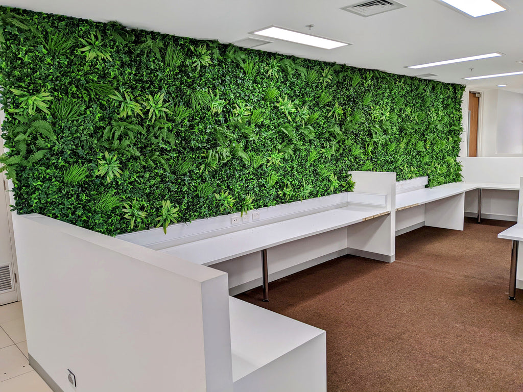 Luxury Green Sensation Vertical Garden Green Wall Panel 1m x 1m – SGS UV Resistant (1 Week Price Reduction)